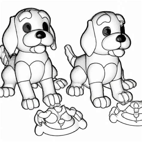 10 Incríveis Desenhos De Cachorros Em 3d Para Imprimir E Colorir