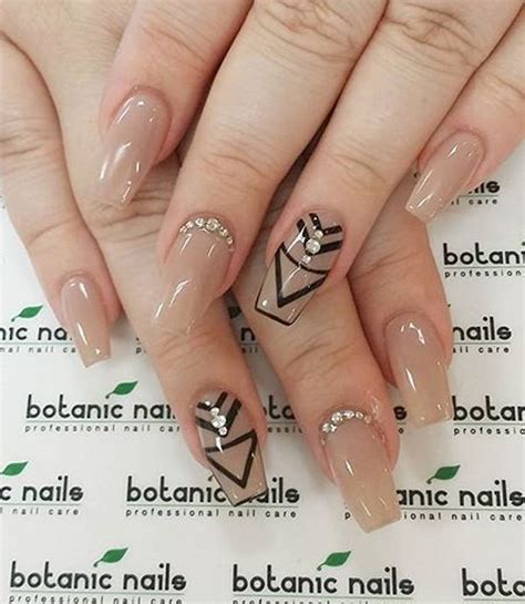 Nude Color Nail Art Ideas Art And Design Botanic Nails Nail Colors Nail Art
