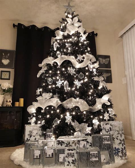 These Stunning Black Christmas Trees Will Convince You To Go Dark This