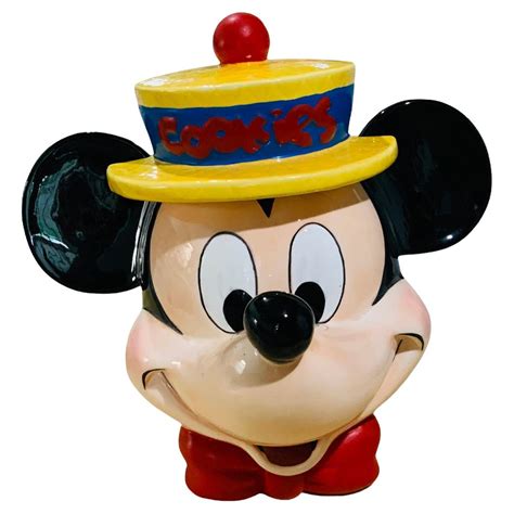 Walt Disney Mickey Mouse Cookie Jar For Sale At Stdibs Cookie Jars