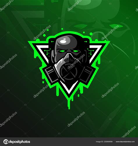 Toxic Mascot Logo Design Vector Modern Illustration Concept Style Badge ⬇ Vector Image by ...