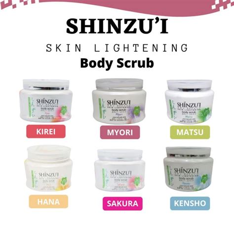 Shinzui Skin Lightening Body Scrub G Lazada