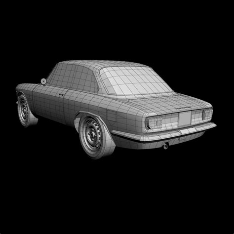 Alfa Romeo Giulia Sprint Gta 3d Model Cgtrader