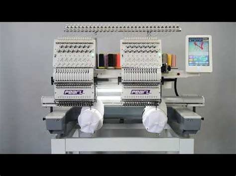 Pearl Model Cap Embroidery Tubular Style Embroidery Machine