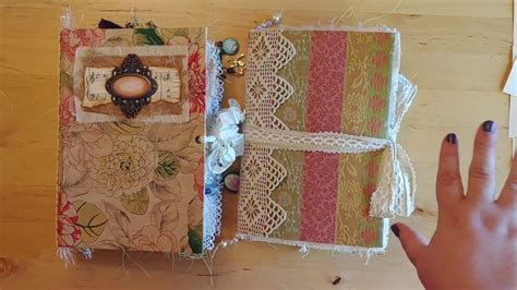 Shabby Chic Les Belles Junk Journals Tracie Fox DT Project YouTube