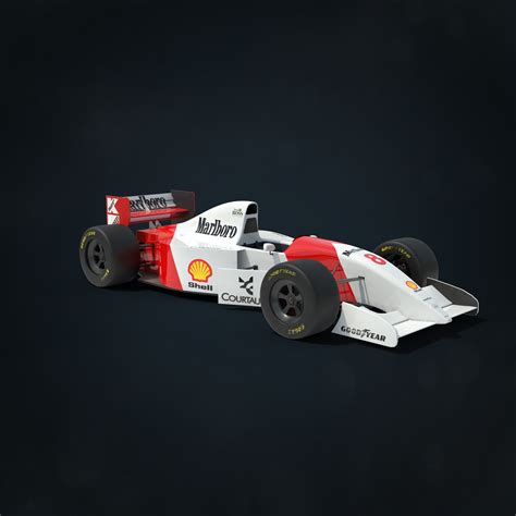 D Model F Mclaren Mp Vr Ar Low Poly Cgtrader