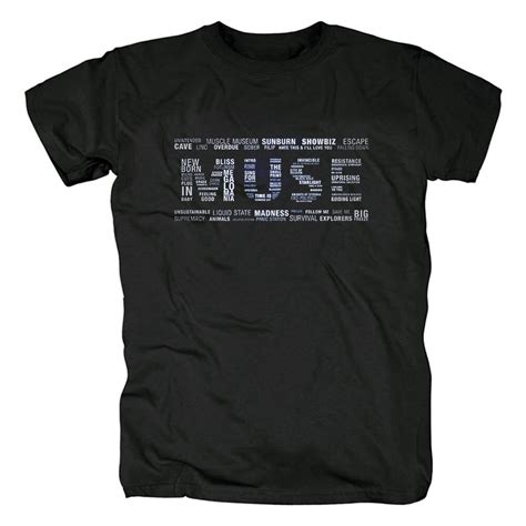 Muse Tshirts Uk Metal Rock T-Shirt | WISHINY