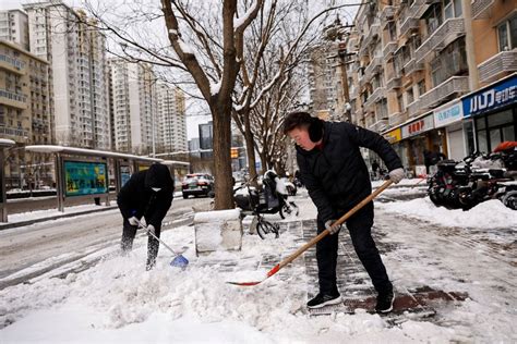 Chiny wydały najwyższy alert pogodowy w związku ze spadkiem temperatury