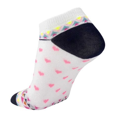 Meia Soquete Feminina Estampada Kit 3 Pares Selene Marshoes Loja De