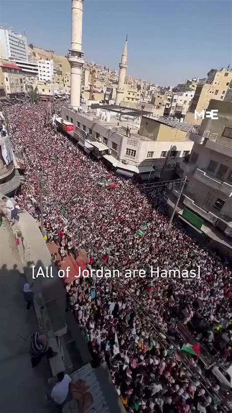 Mass protests for Palestine erupt in Amman, - One News Page VIDEO