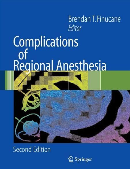 Anaesthesia-Database: Complications of Regional Anesthesia