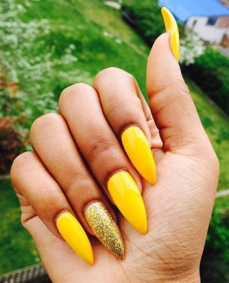 Esmalte Amarelo 37 Ideias Lindas De Unhas Decoradas A Cor