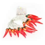 Red Chilli String Lights Led M Battery Operated