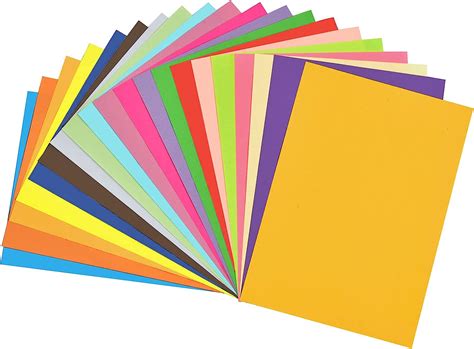 Wenmer Colored Paper 100 Sheets A4 Colored Copy Paper Decorative Color Paper 20