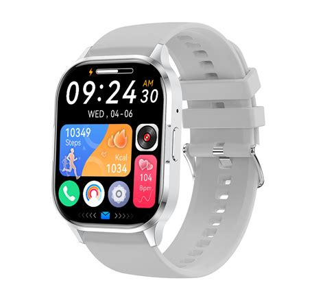 2 01 Inch Amoled Screen Men Smart Watch Ka21 With Bt Call Custom Dial