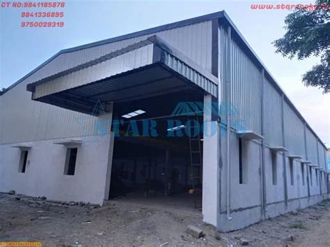 Star Roofs Royal Blue Industrial Factory Shed Contractors At Rs 140