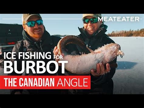 Ice Fishing For Burbot The Canadian Angle Youtube