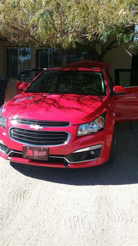 1/02/18. 2015 Chevy Cruze RS, hot red. | Cruze, Chevy cruze, Chevy