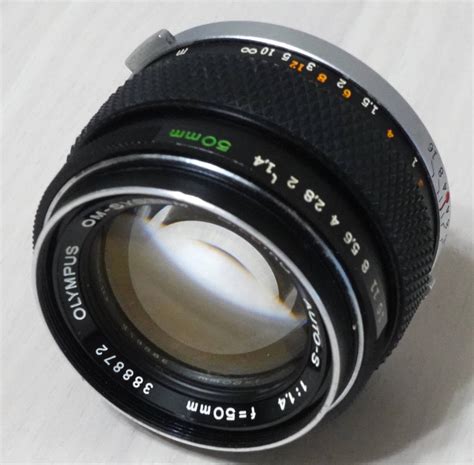 ヤフオク オリンパス OLYMPUS OM G Zuiko Auto S 50mm F1 4