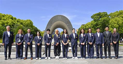 G7各国のアスリートが広島で交流 体操男子の内村さんら「平和」を祈る 産経ニュース