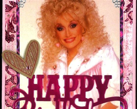 Dolly Parton Birthday Card Etsy