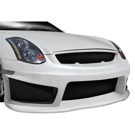 Duraflex® 112780 C Spec Style Fiberglass Front Bumper Unpainted