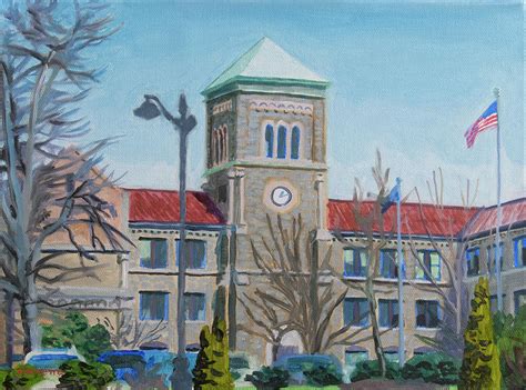 Broughton High School Painting by Tommy Midyette - Pixels