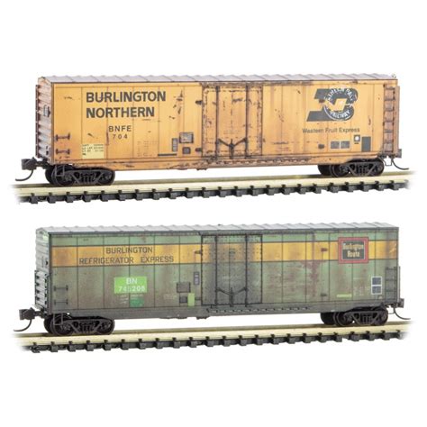 N Scale Micro Trains Boxed Set Weathered Pack