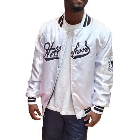 Veste Bomber Blanc Muhammad Ali Veste Hollyhood