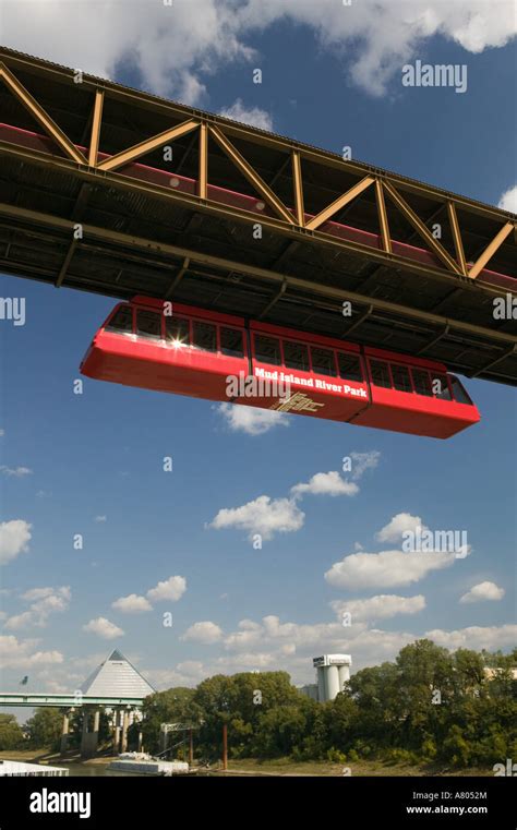 USA, Tennessee, Memphis: Mud Island River Park Monorail Stock Photo - Alamy