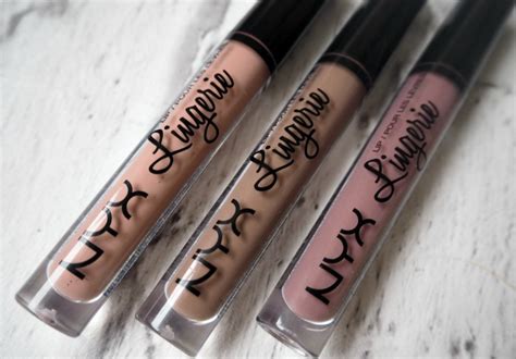 Nyx Lingerie Liquid Lipstick Review Swatches Vanity Claire