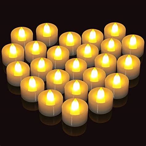 2023 Newest Led Tea Lights Candle 24 Pcs Cr2032 Battery Operated Flickering Flameless Tealight