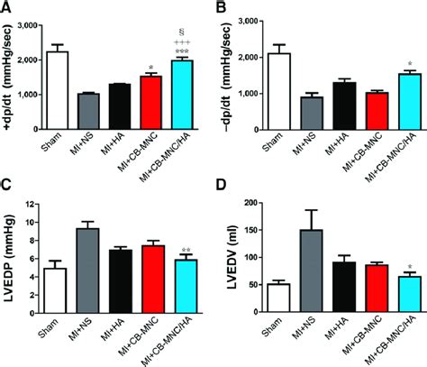 Injection Of Cb Mncha Improves Cardiac Systolic And Diastolic