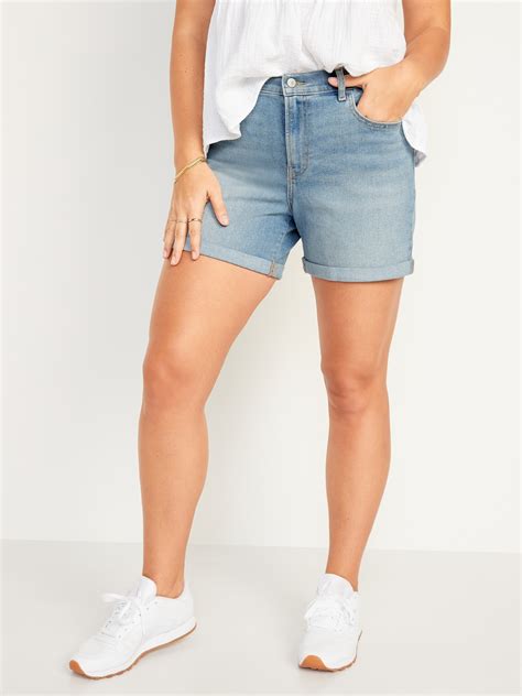 Mid Rise Wow Jean Shorts Inch Inseam Old Navy