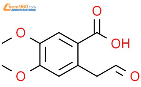 2107 74 6 Benzoic acid 4 5 dimethoxy 2 2 oxoethyl CAS号 2107 74 6