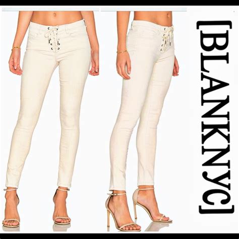 Blank NYC Jeans Blanknyc Laceup Skinny Poshmark