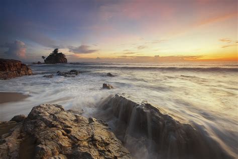 Free Images Beach Landscape Sea Coast Sand Rock Ocean Horizon