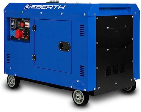 EBERTH 8000 Watt Groupe électrogène Diesel Générateur électrique avec