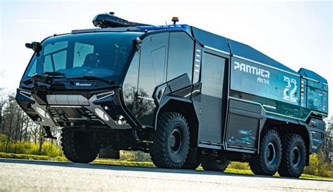 Rosenbauer Presents The Panther Electric At Interschutz Fire News