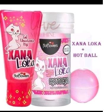 Xana Loka Gel Excitante Feminino Bolinha Hot Ball Xana Loka Shopee Brasil