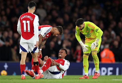 Mikel Arteta Gives A Positive Update On Arsenal S Injured Defensive Duo