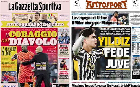 Gallery: 'Disgrace of Udine', 'Courage of Milan' - Today's front pages ...