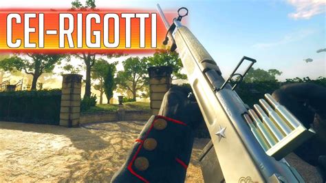 Cei Rigotti Weapons Of Battlefield 1 Youtube