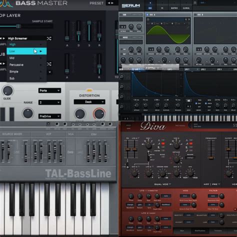 Les Meilleurs VST Plugins De Bass Synth Gratuit Et Payant