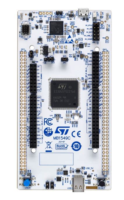 Dev Kit Weekly STMicro S STM32U5 NUCLEO 144 Evaluation Board