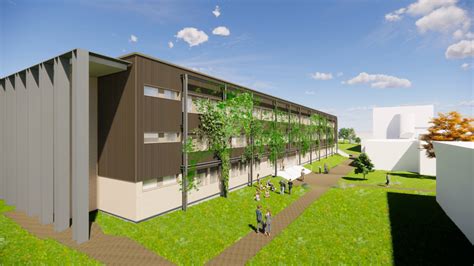 Eco Campus Nord Franche Comte Batiment C Sodeb Belfort