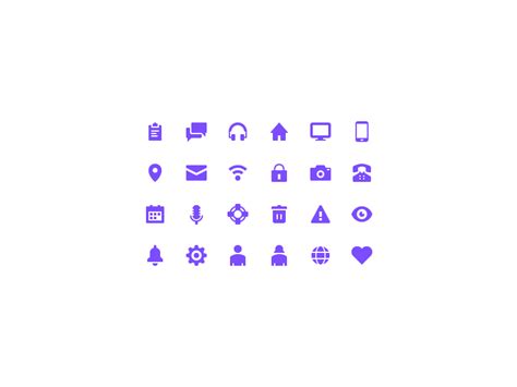 Tiny Icons (Free) by Tamzid Hasan on Dribbble