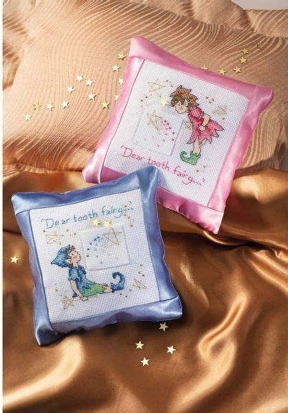 Counted Cross Stitch Tooth Fairy Pillow Patterns Cross Stitch Patterns