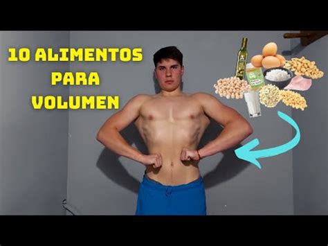 10 ALIMENTOS BARATOS para AUMENTAR MASA MUSCULAR Gana MÚSCULO RAPIDO