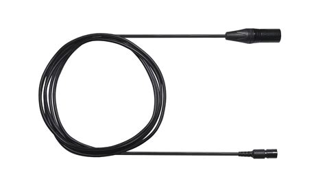 Shure Bcasca Nxlr Detachable Cable With Neutrik Pin Xlr Male